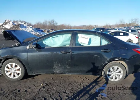 2016 Toyota Corolla Le from USA, damaged, VIN 2T1BURHE2GC486246